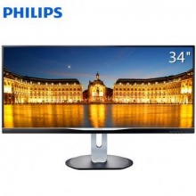 飞利浦（PHILIPS）BDM3470FP 34英寸 IPS屏幕21:9旋转高清显示器